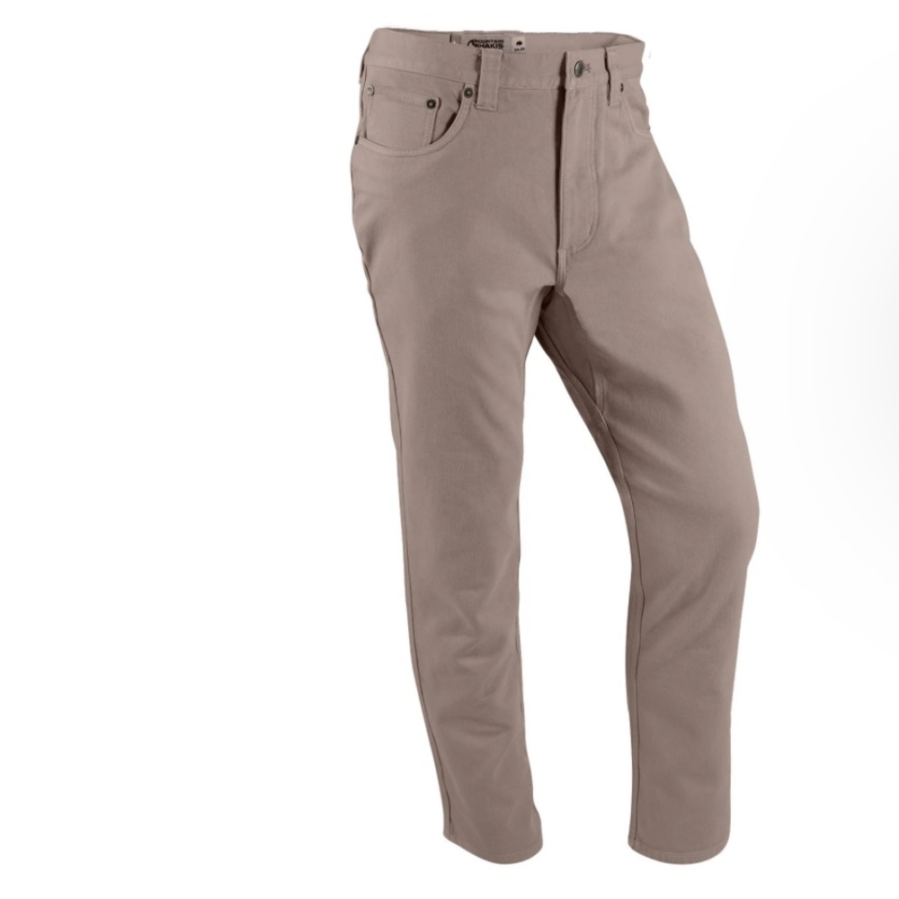 LNWT Mountain Khakis Mitchell pant slim fit in Firma taupe 33x32
